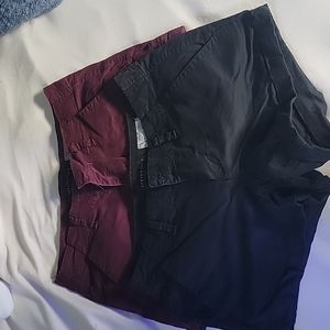 2 pair of shorts